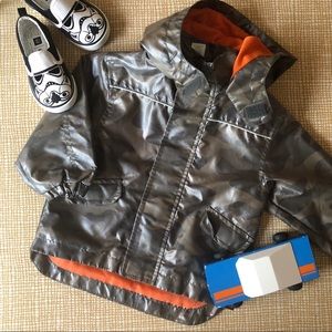☀️ Camouflage Rain Jacket - 24 Months